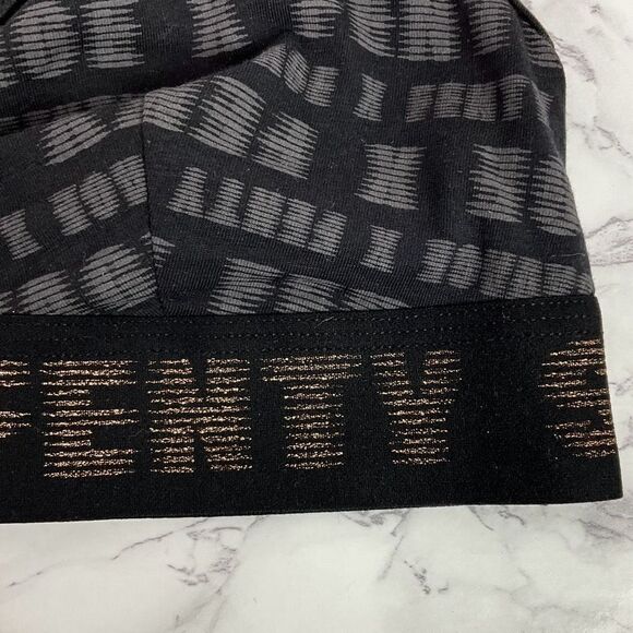 Savage x Fenty Black Print Forever Savage Bralette Medium New - Picture 2 of 5